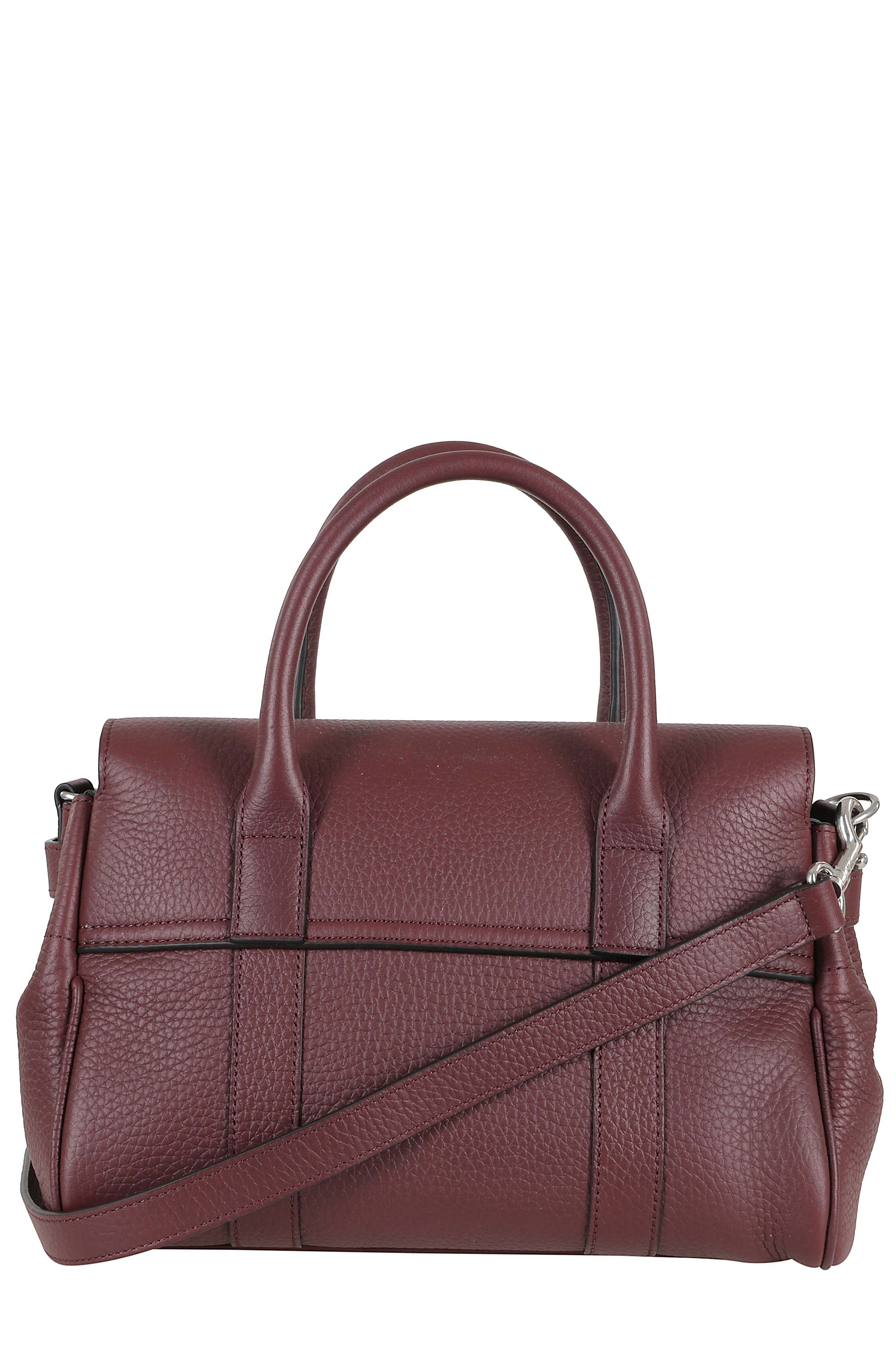 Small Babyswater Satchel Hg Red Pelle Borsa