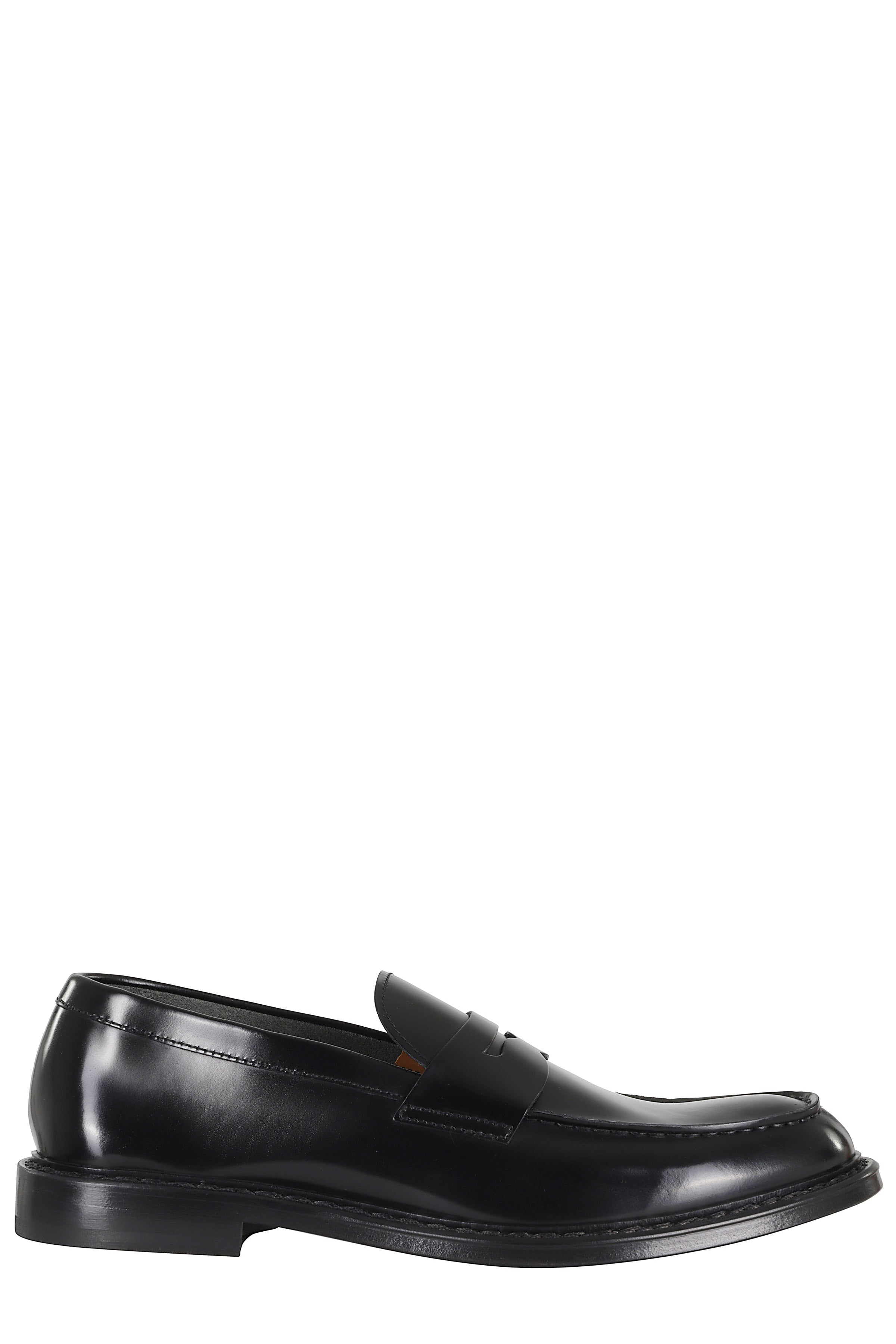 Mocassino Penny Black Pelle; Suola: Cuoio Calzature