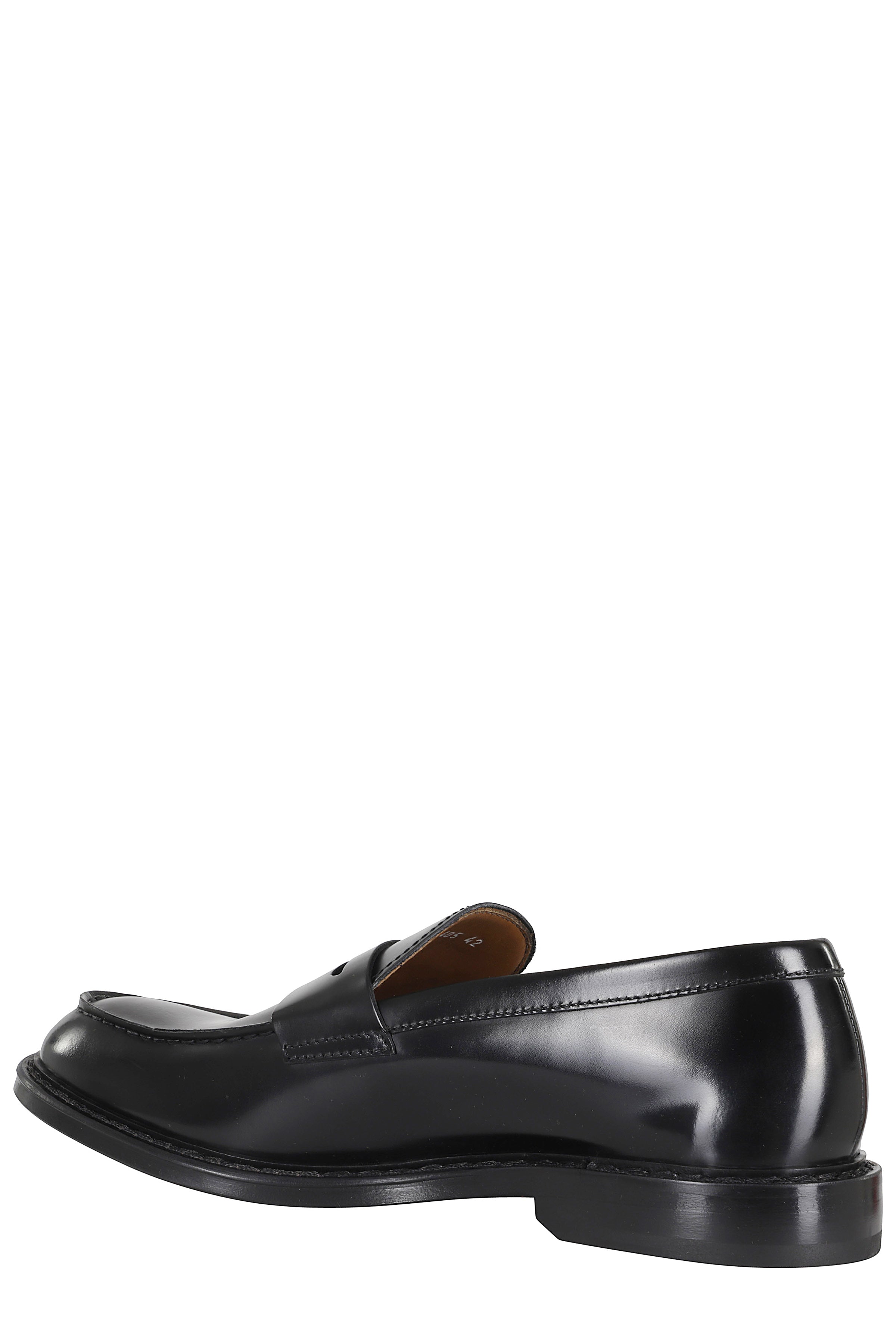 Mocassino Penny Black Pelle; Suola: Cuoio Calzature