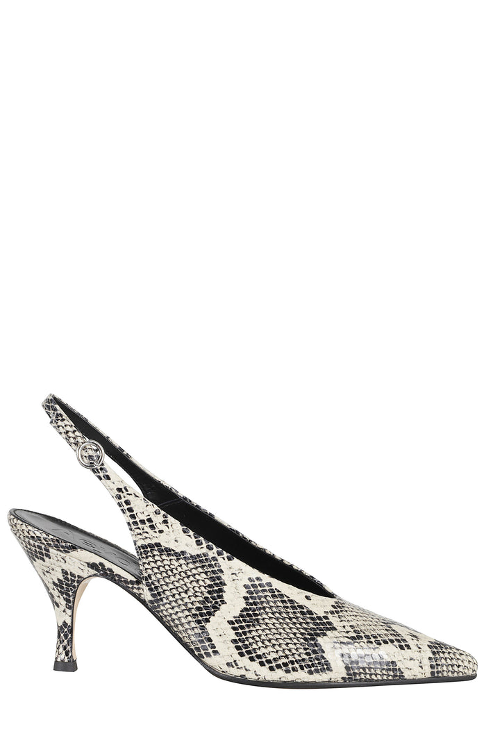 Carla Snake Print Calf Leather Nude & Neutrals Nappa Calzature