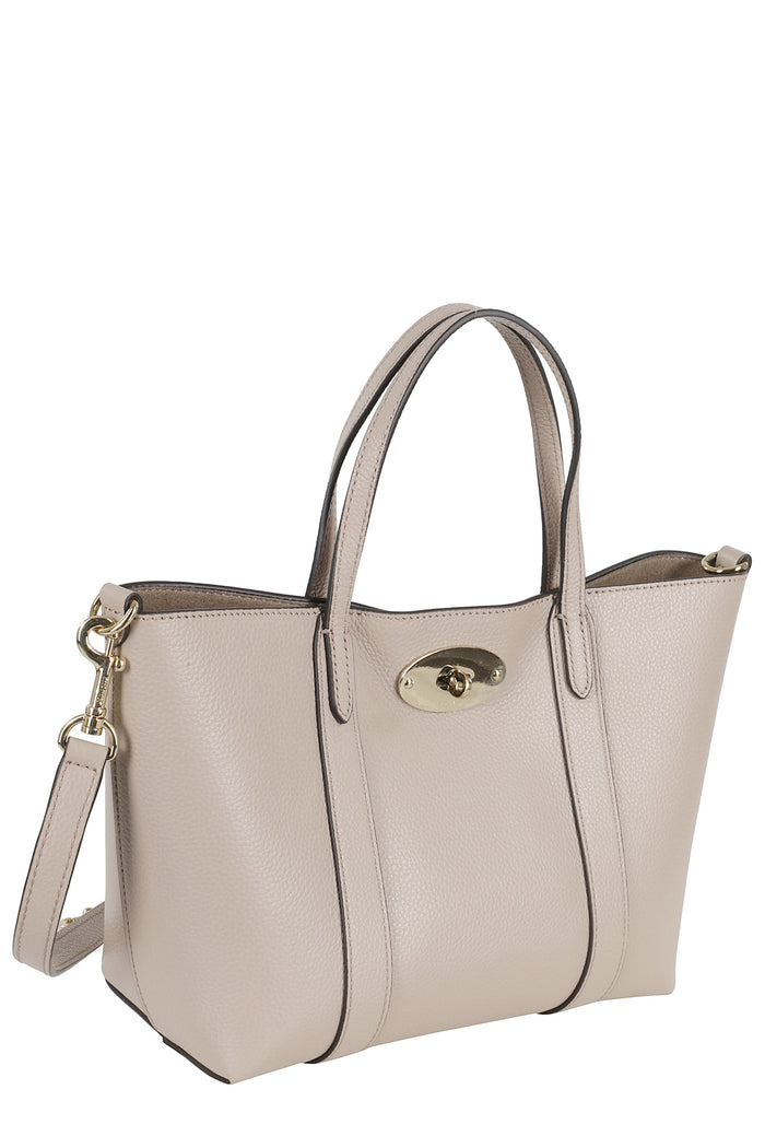 Mini Bayswater Tote Scg Nude & Neutrals Cow Leather Borsa