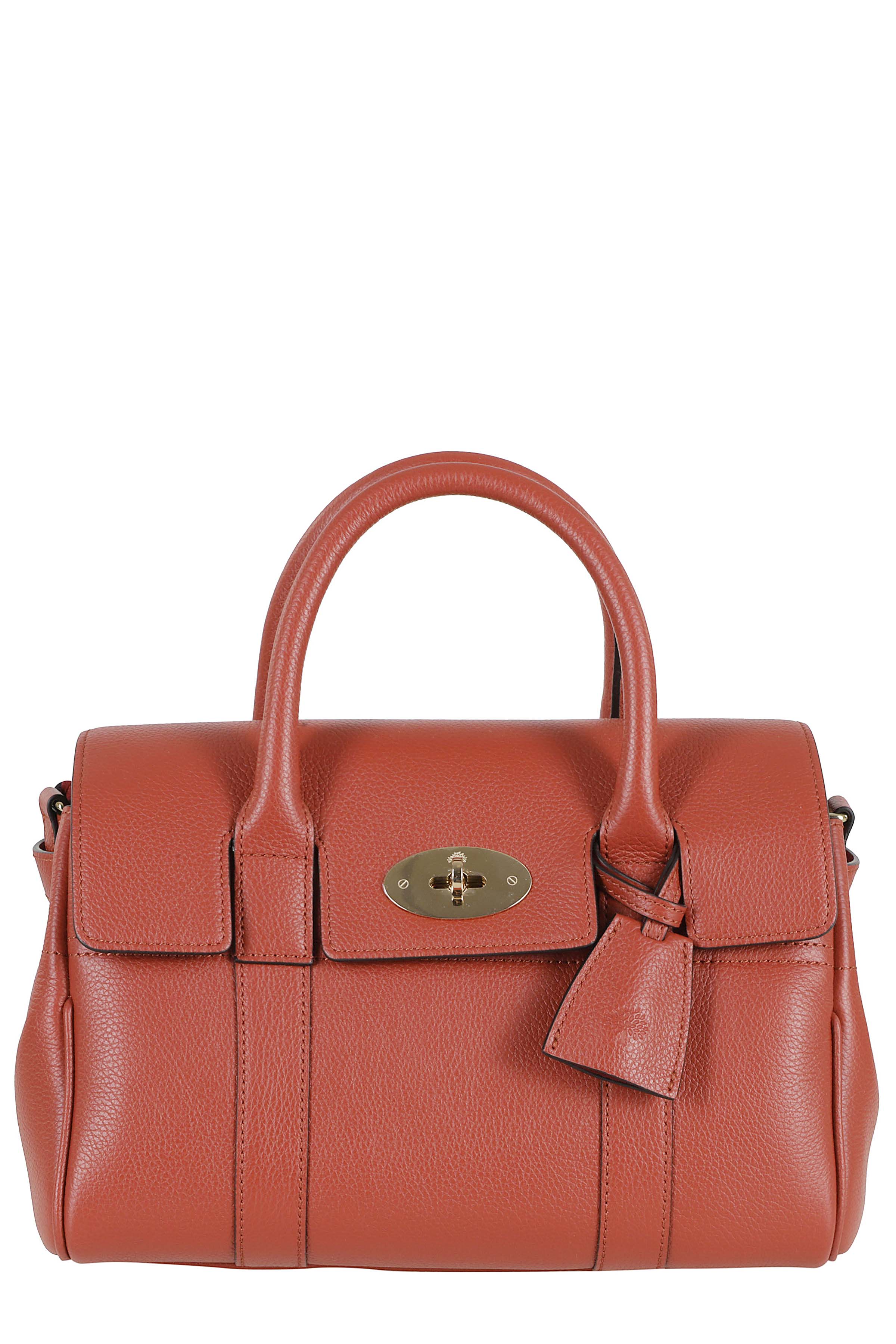 Small Bayswater Satchel Scg Red Pelle Bovina Borsa