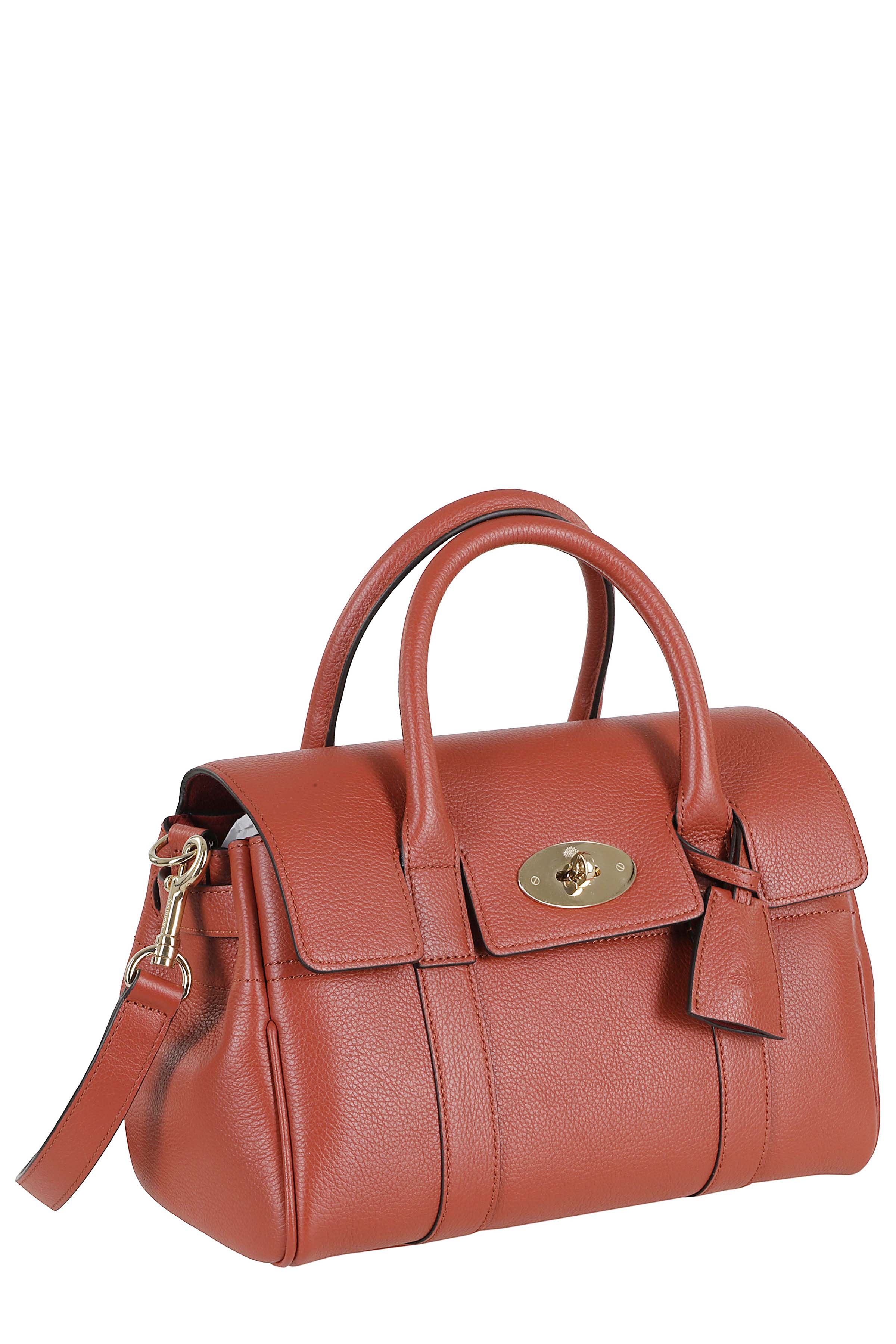 Small Bayswater Satchel Scg Red Pelle Bovina Borsa