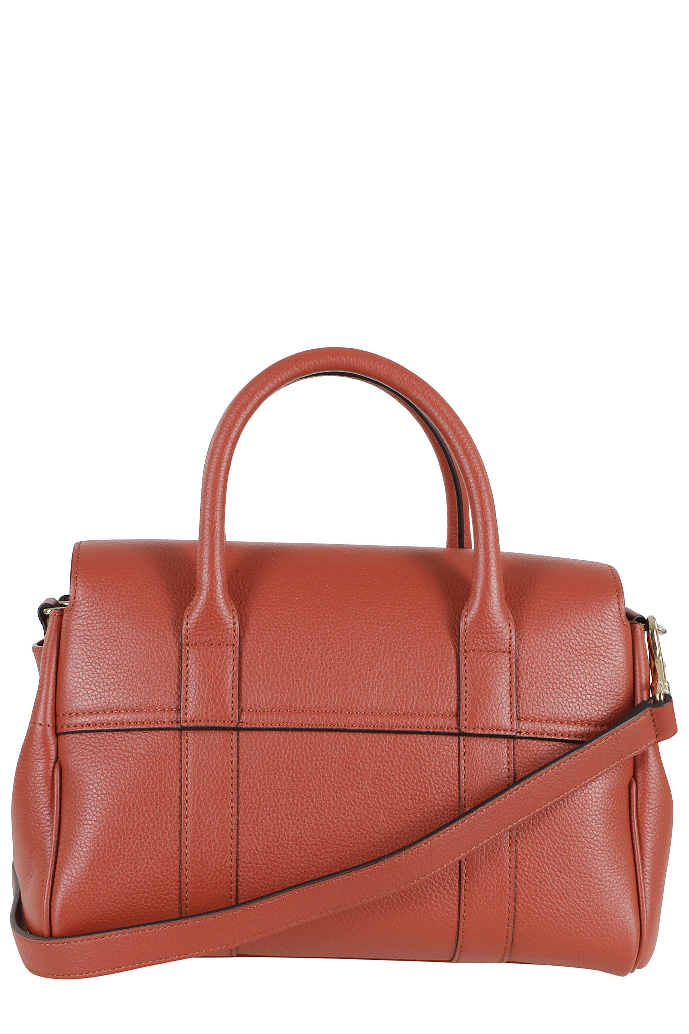 Small Bayswater Satchel Scg Red Pelle Bovina Borsa