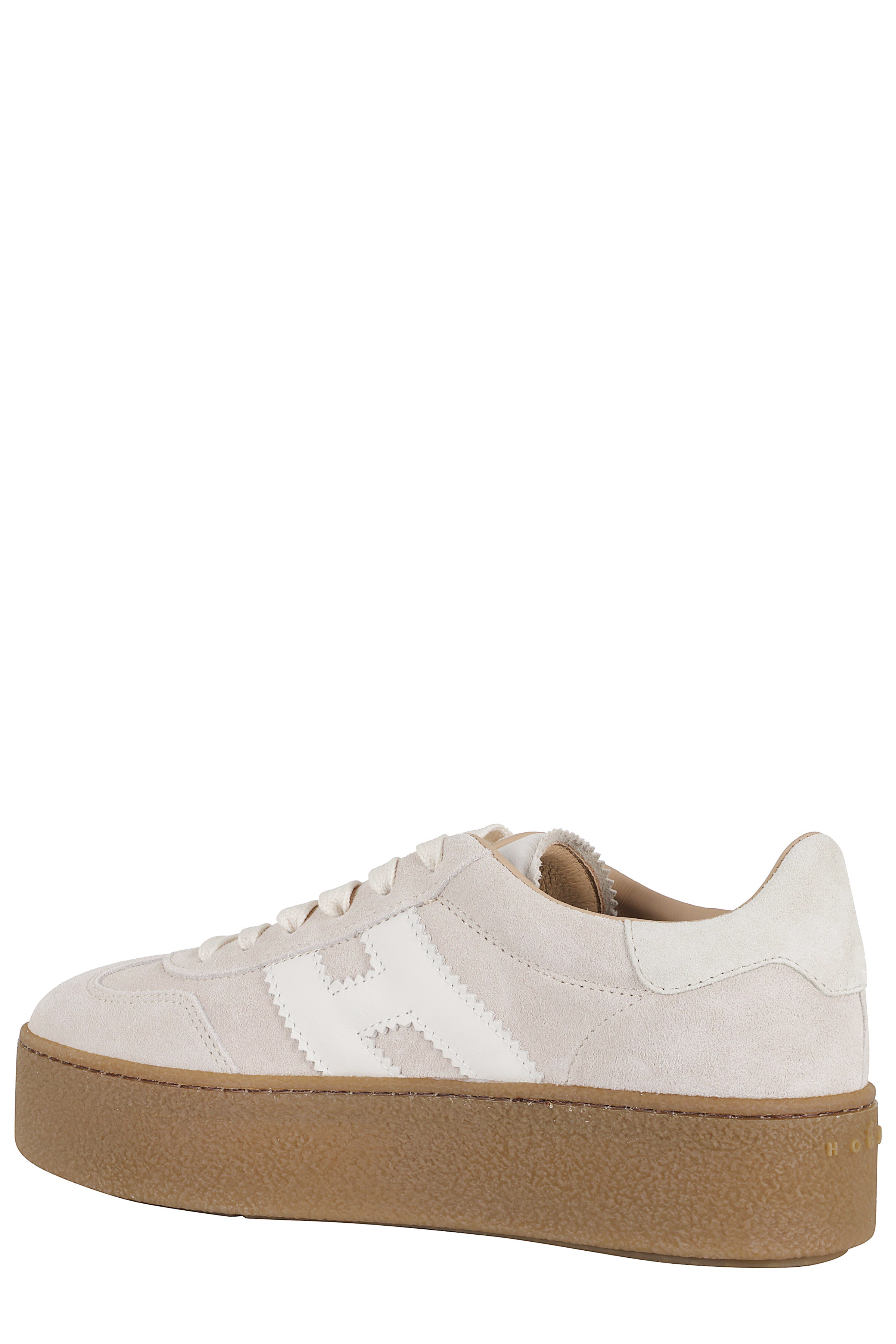 Allacciato H Nude & Neutrals Pelle; Suola: Gomma Calzature