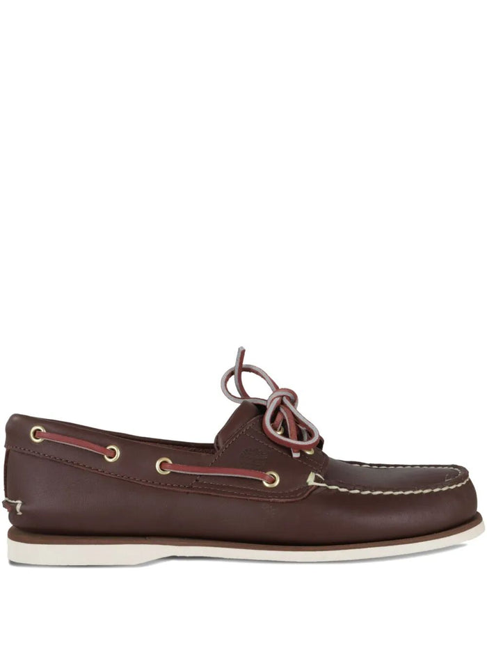 Classic Boat Shoe Brown Leather