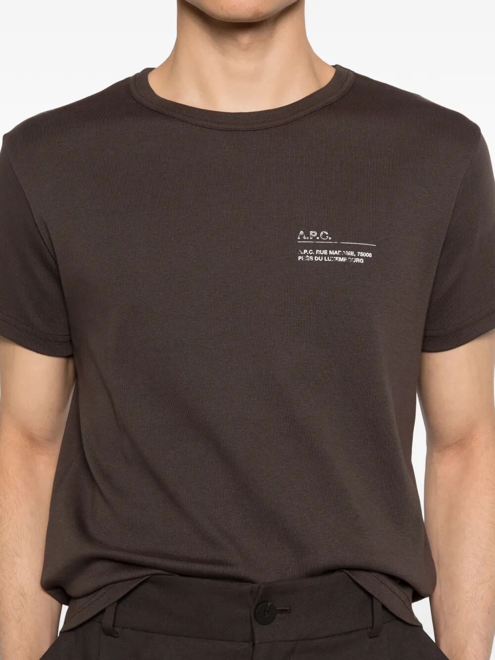T-Shirt Niclas Brown Coton Tshirt