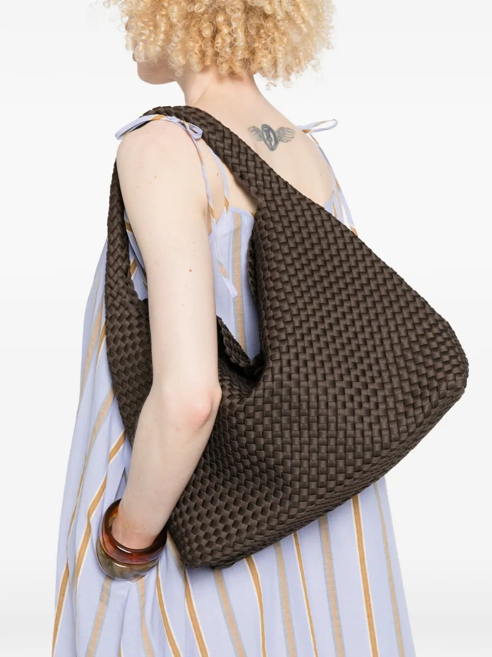 Large Brown Polyester Bag