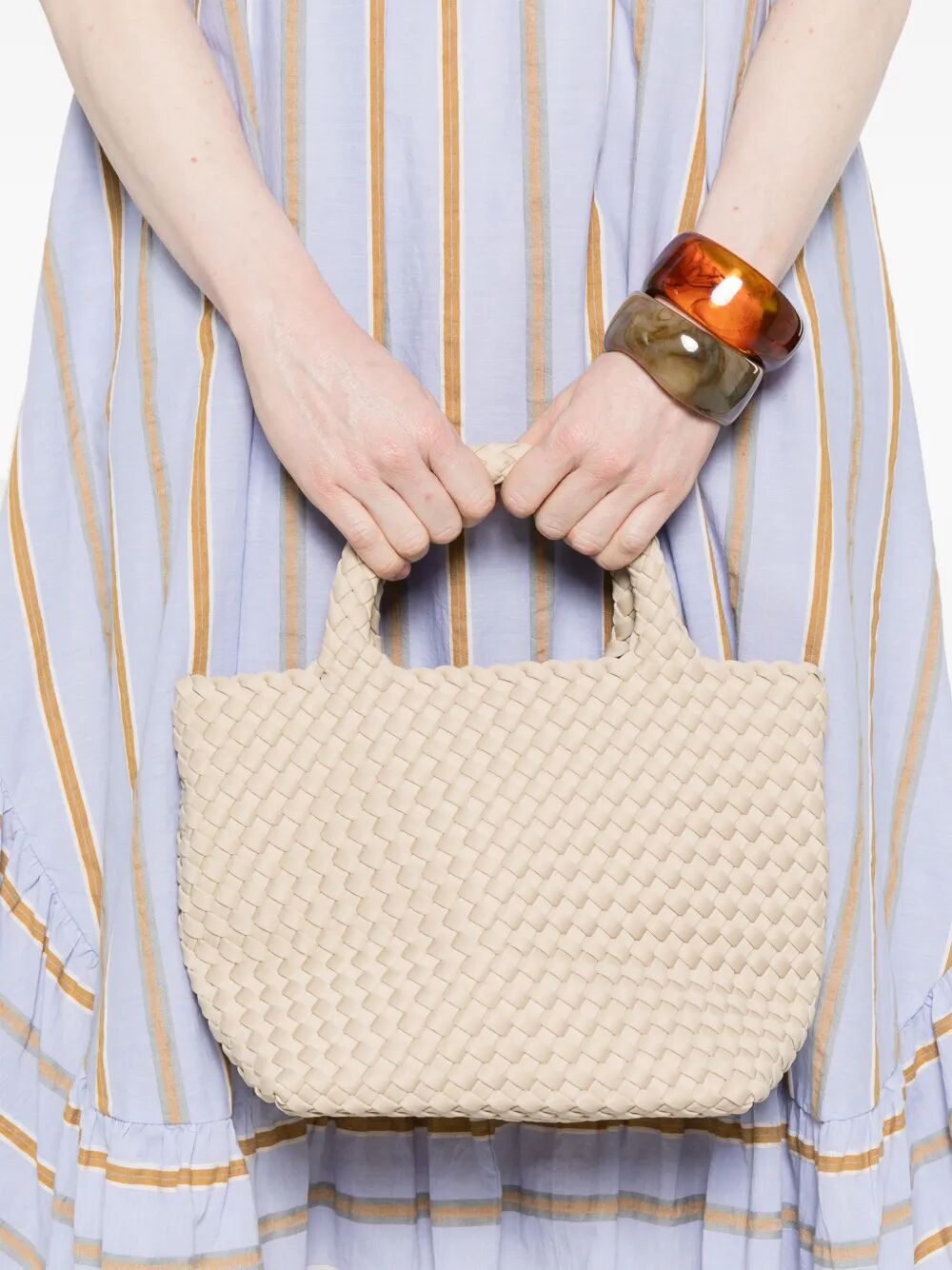 Midi Brown Polyester Bag