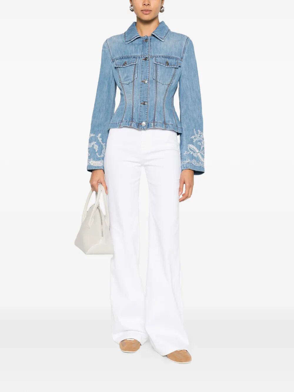 Modern Dojo Soleil White Jean