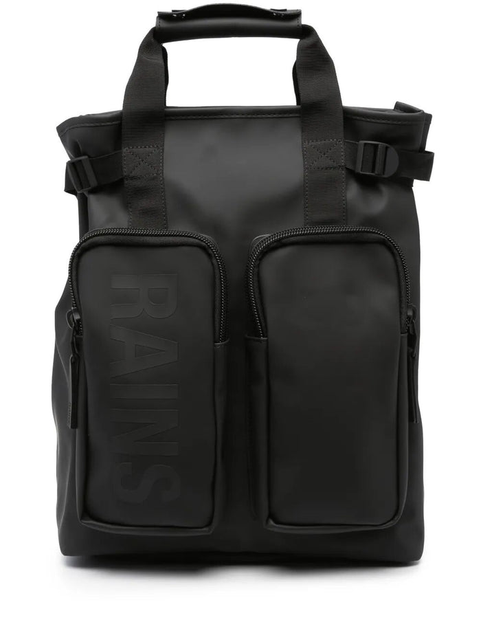 Texel Tote Backpack W3 Black Pu-lining Pl Bag
