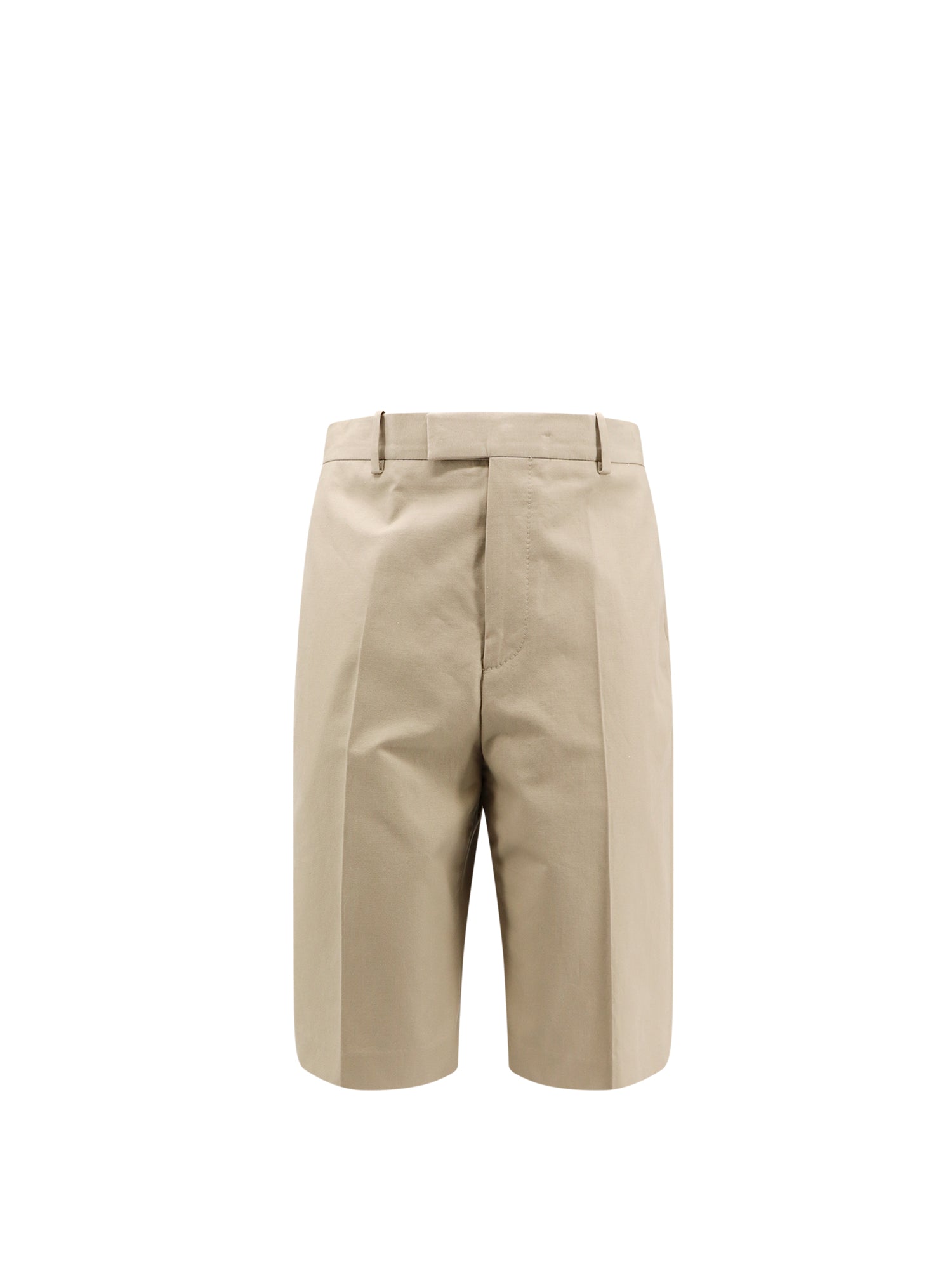 Ferragamo Shorts Beige Cotone