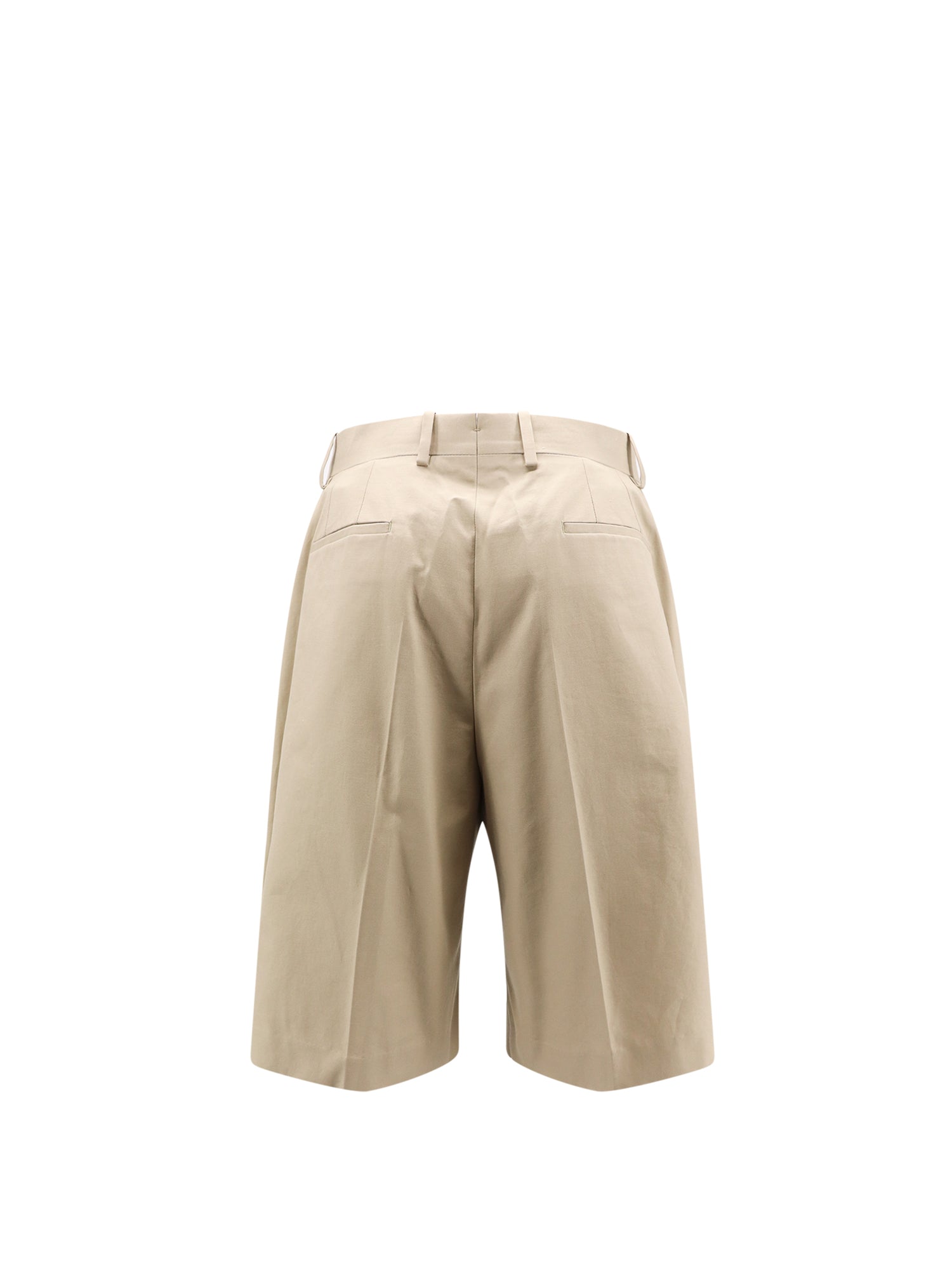 Ferragamo Shorts Beige Cotone
