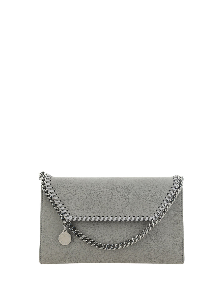 Shoulder Bag Falabella Mini Light Grey Polyester
