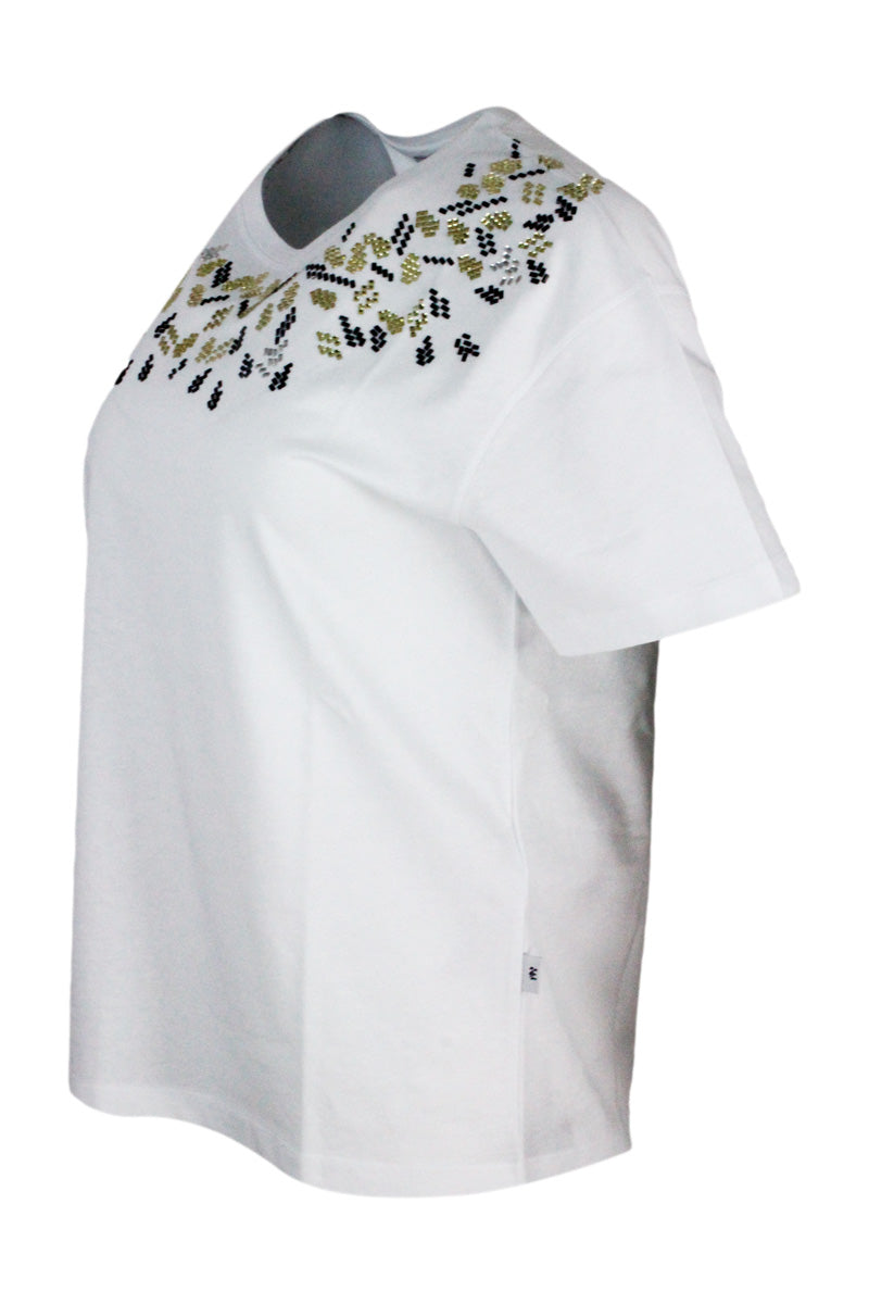 Ermanno Scervino T-Shirts And Polos White 100co