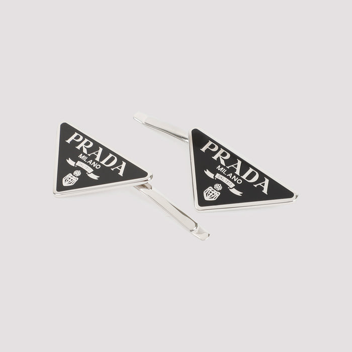 Brass Hair Pin Black Enamel Pins