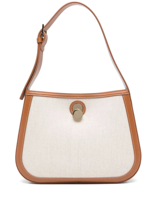 Fabiana Filippi Outer: Polyurethane 60% shoulder bag in cream