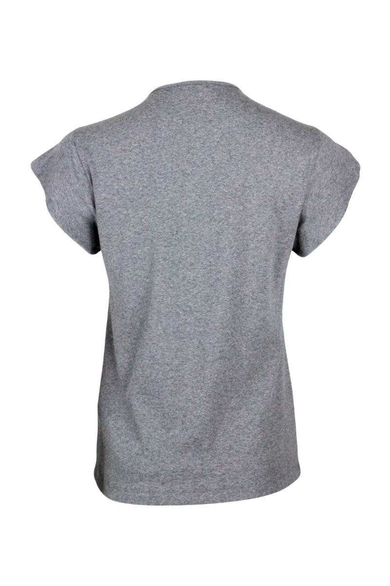 Fabiana Filippi T-Shirts And Polos Grey 94co 6ea