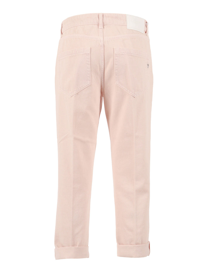 KOONS BOT GIOIE PANTS Pink Cotton Jean