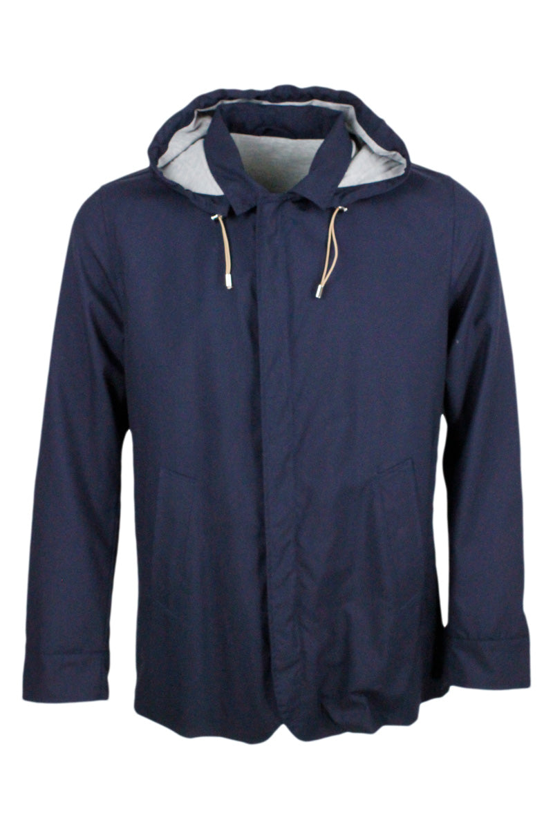 Barba Napoli Jackets Blue 100wv