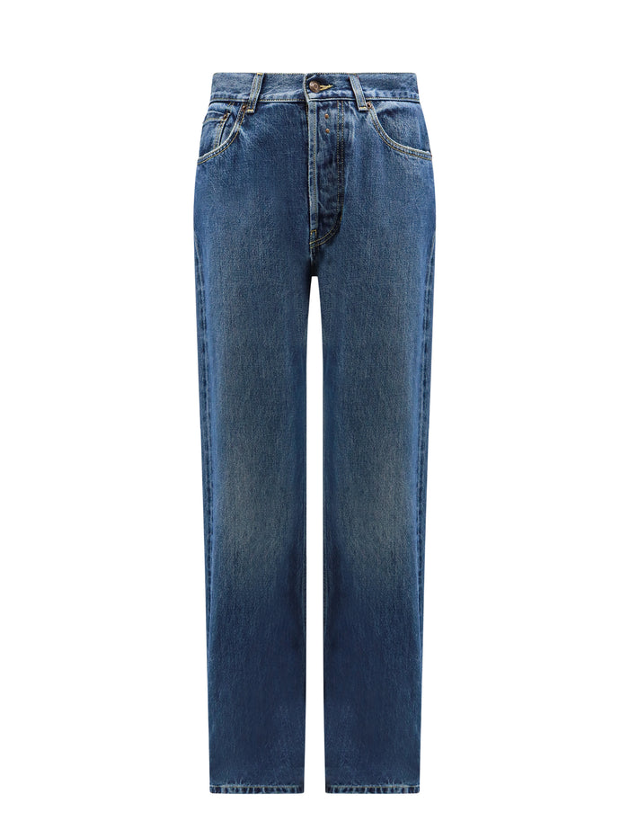 Alexander McQueen Jeans Blue Cotone
