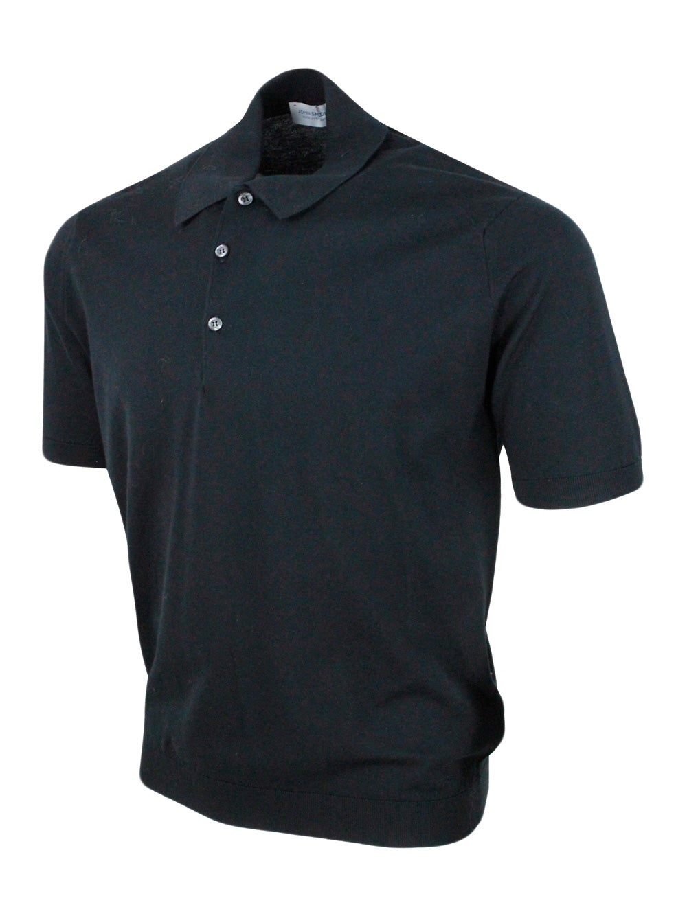 John Smedley T-Shirts And Polos Black 100co