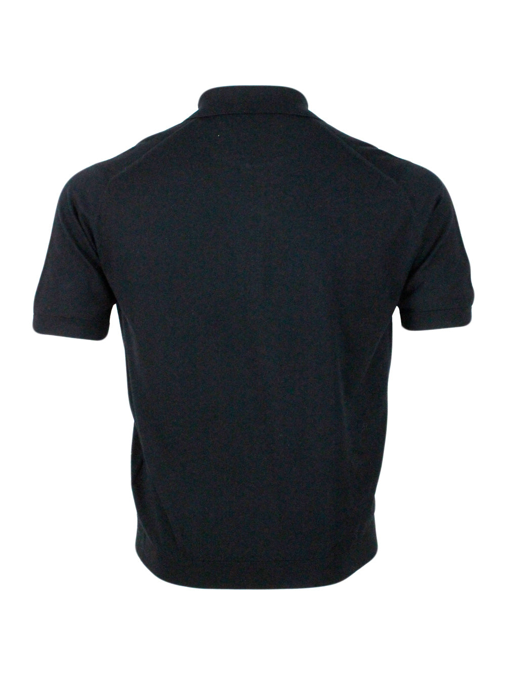 John Smedley T-Shirts And Polos Black 100co