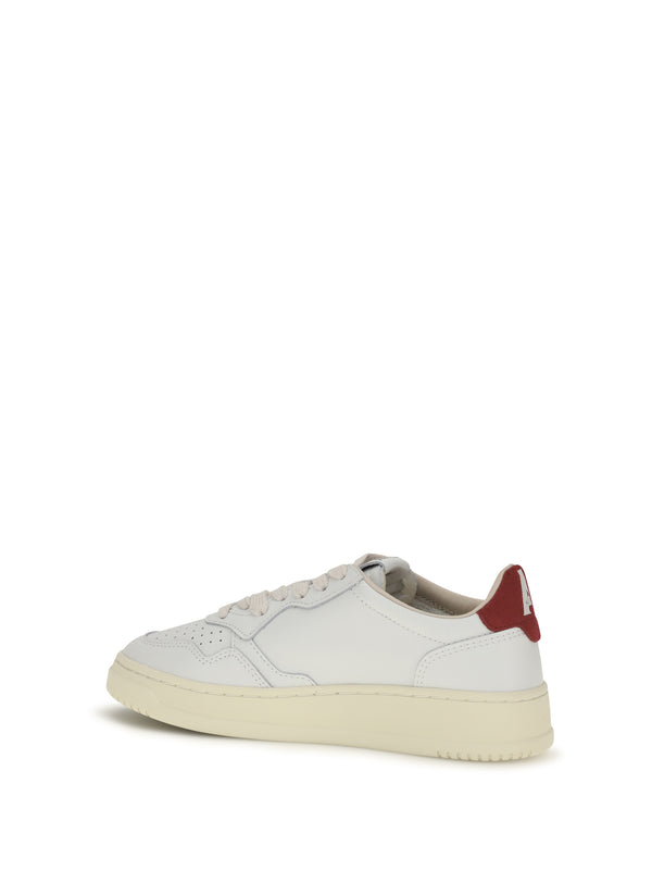 Sneakers Medalist Low Leather White-Deep Claret White/deep Trainers