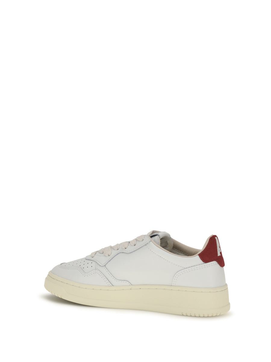 Sneakers Medalist Low Leather White-Deep Claret White/deep Trainers