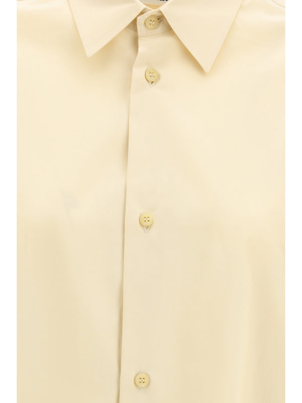 Oversized Shirt Carla Sand Cotton