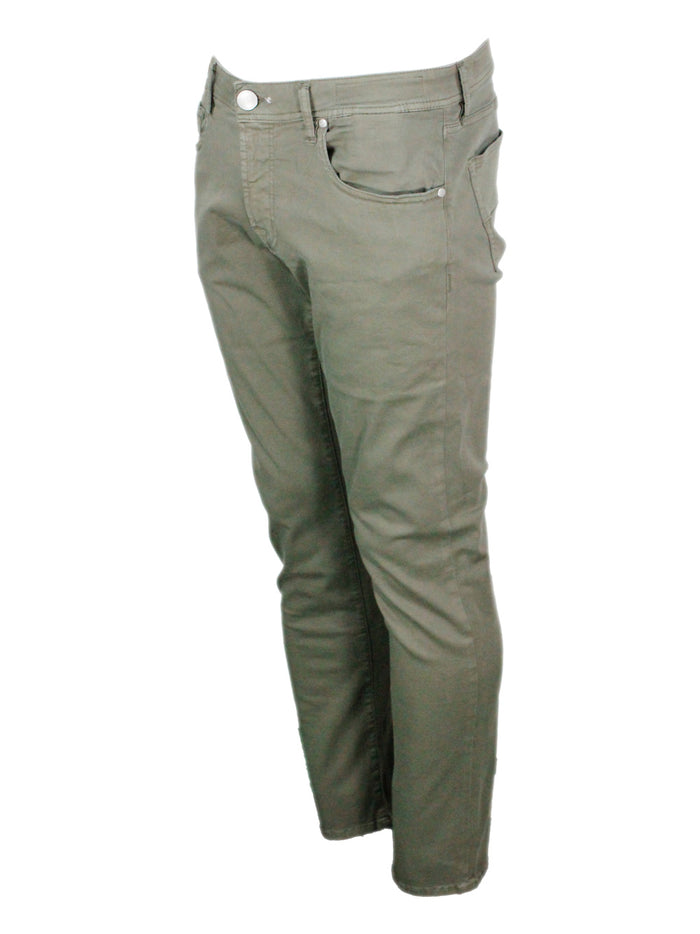 Tramarossa Trousers Green 97co 3ea