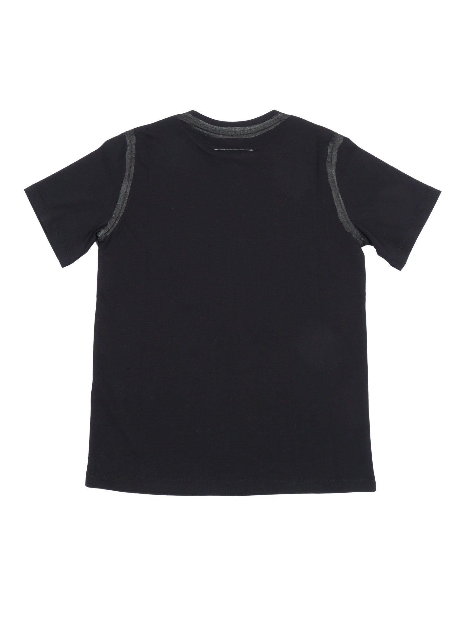 T-Shirts Black Cotton Short Sleeves T-shirt