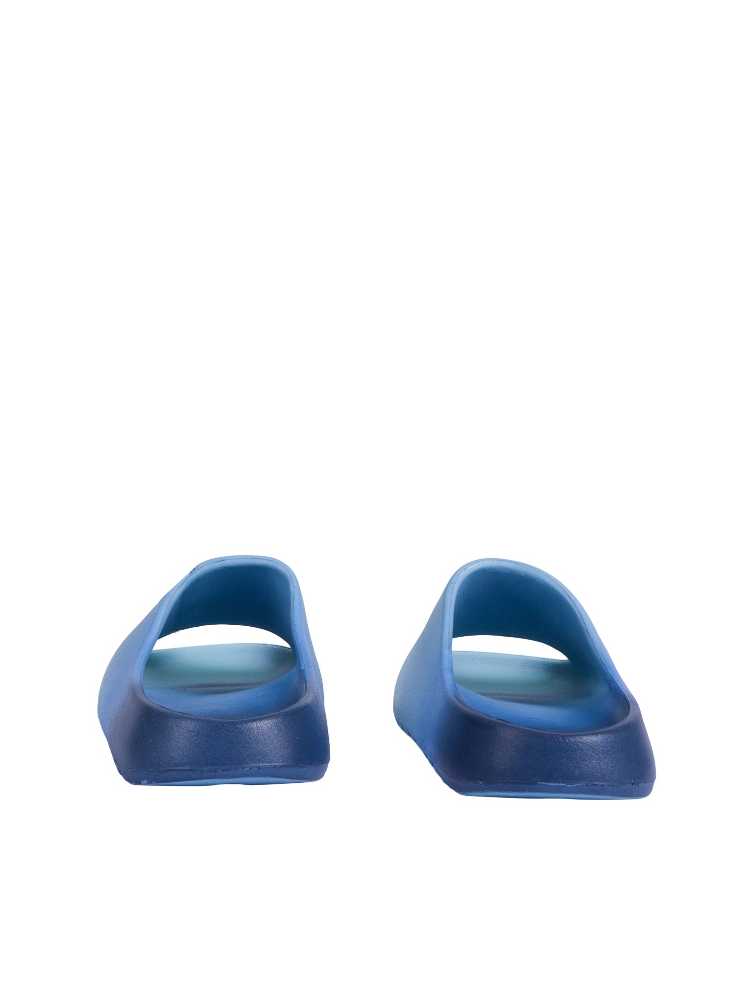Zion Slippers Light Blue Polyvinyl Chloride Ciabattina
