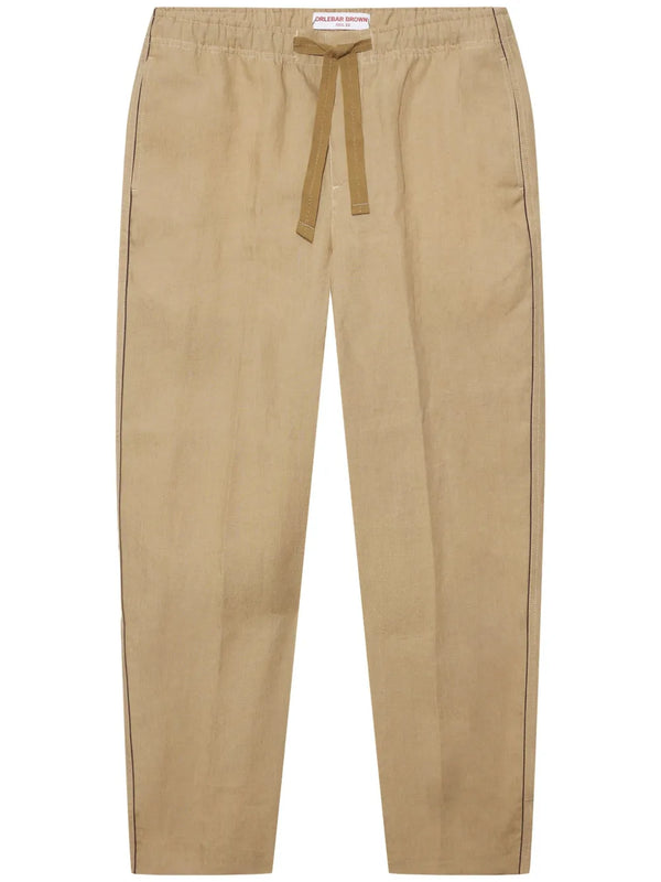 Orlebar Brown Linen/Flax 100% trousers in beige