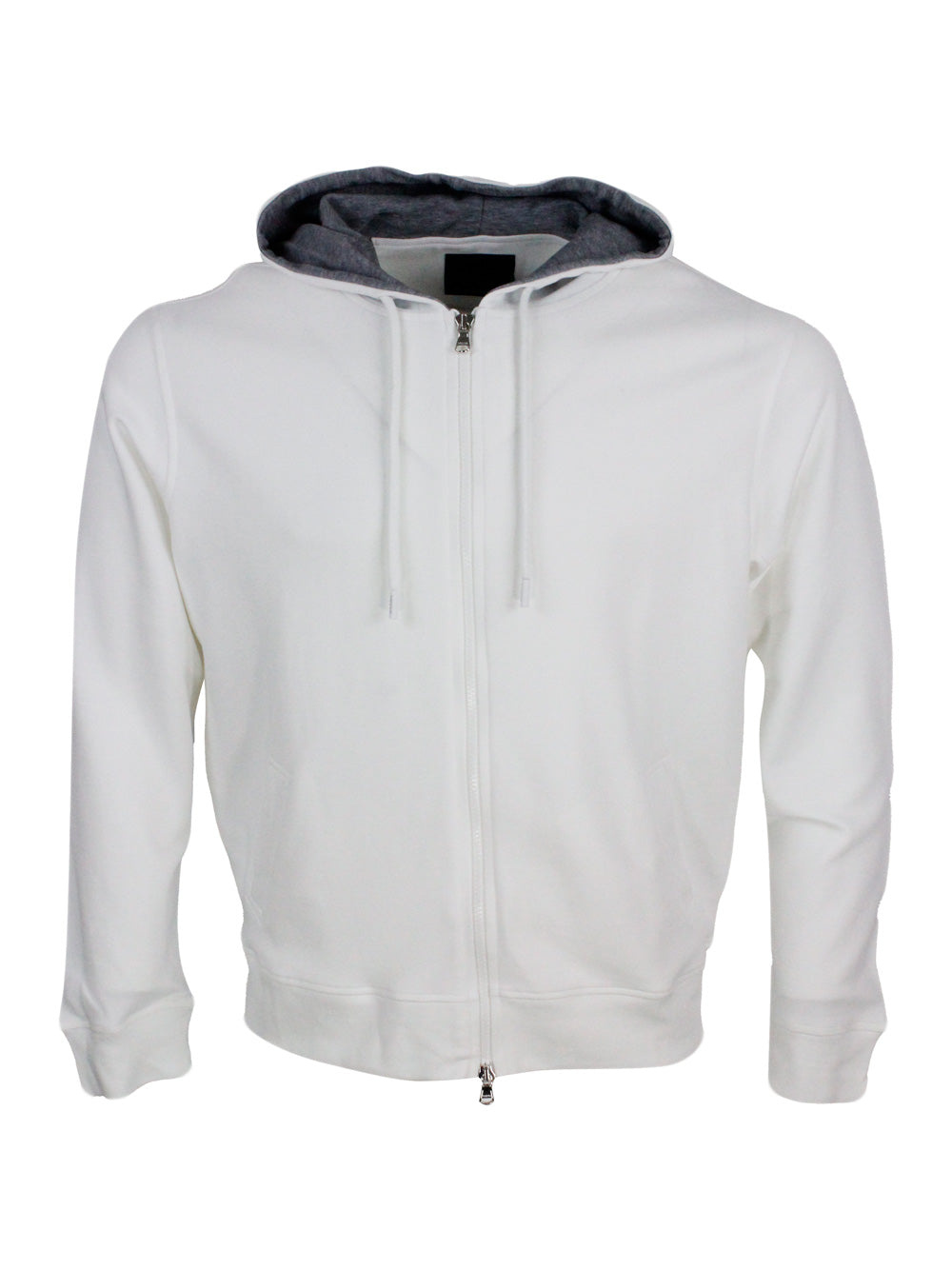 Barba Napoli Sweaters White 66co 34pa