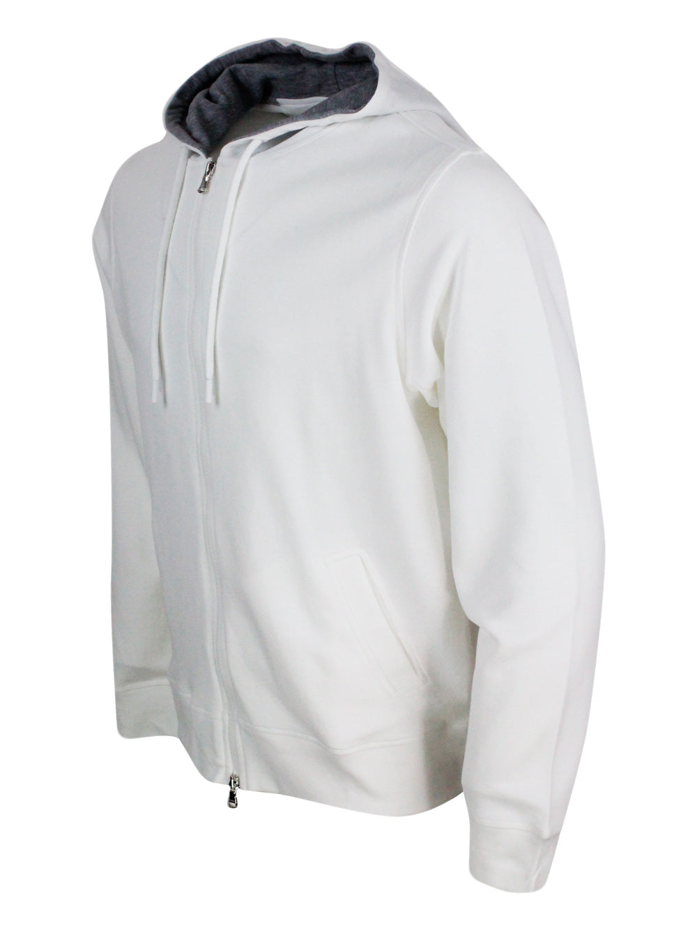 Barba Napoli Sweaters White 66co 34pa