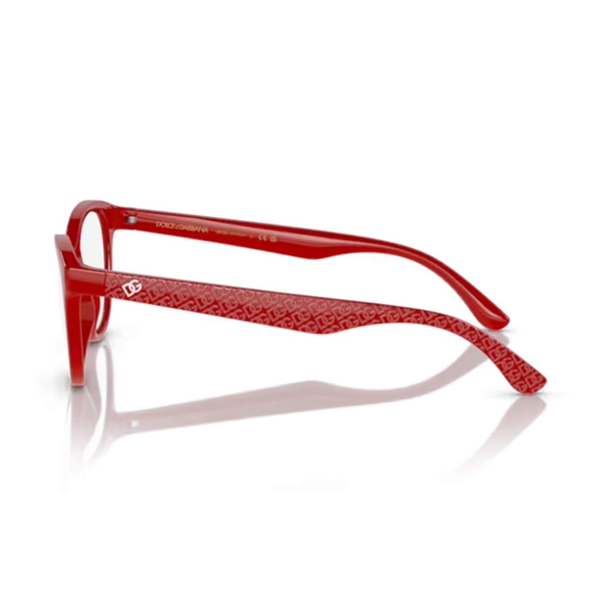 Dolce & Gabbana Kids Dx5096 Red Celluloide Optical Frames