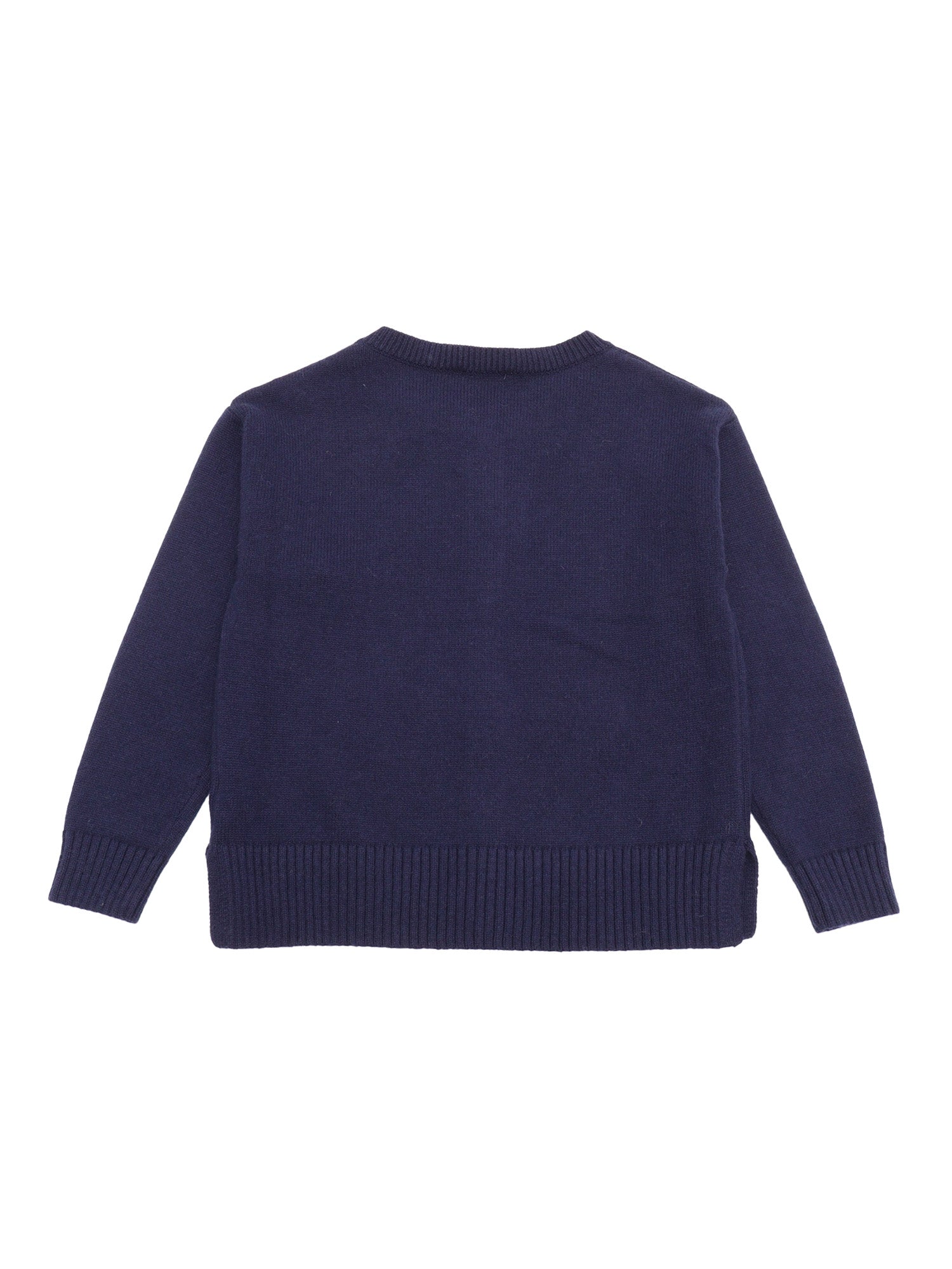 Cardigan Blue Angora Wool Polyamide Viscose