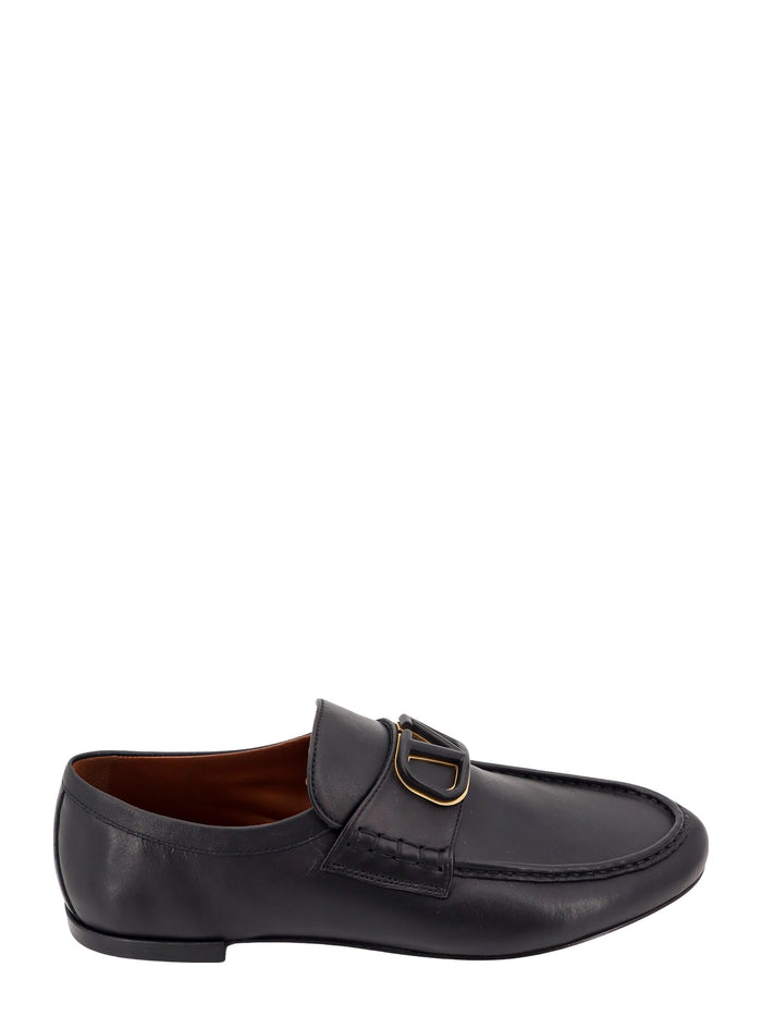 Valentino Garavani Flat Shoes Black Pelle