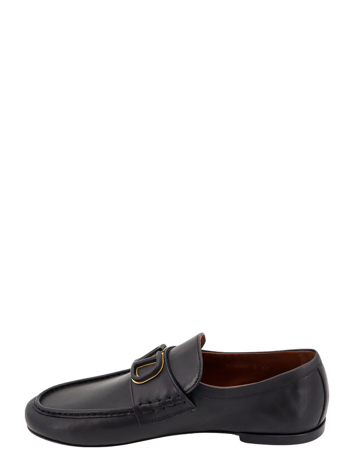 Valentino Garavani Flat Shoes Black Pelle