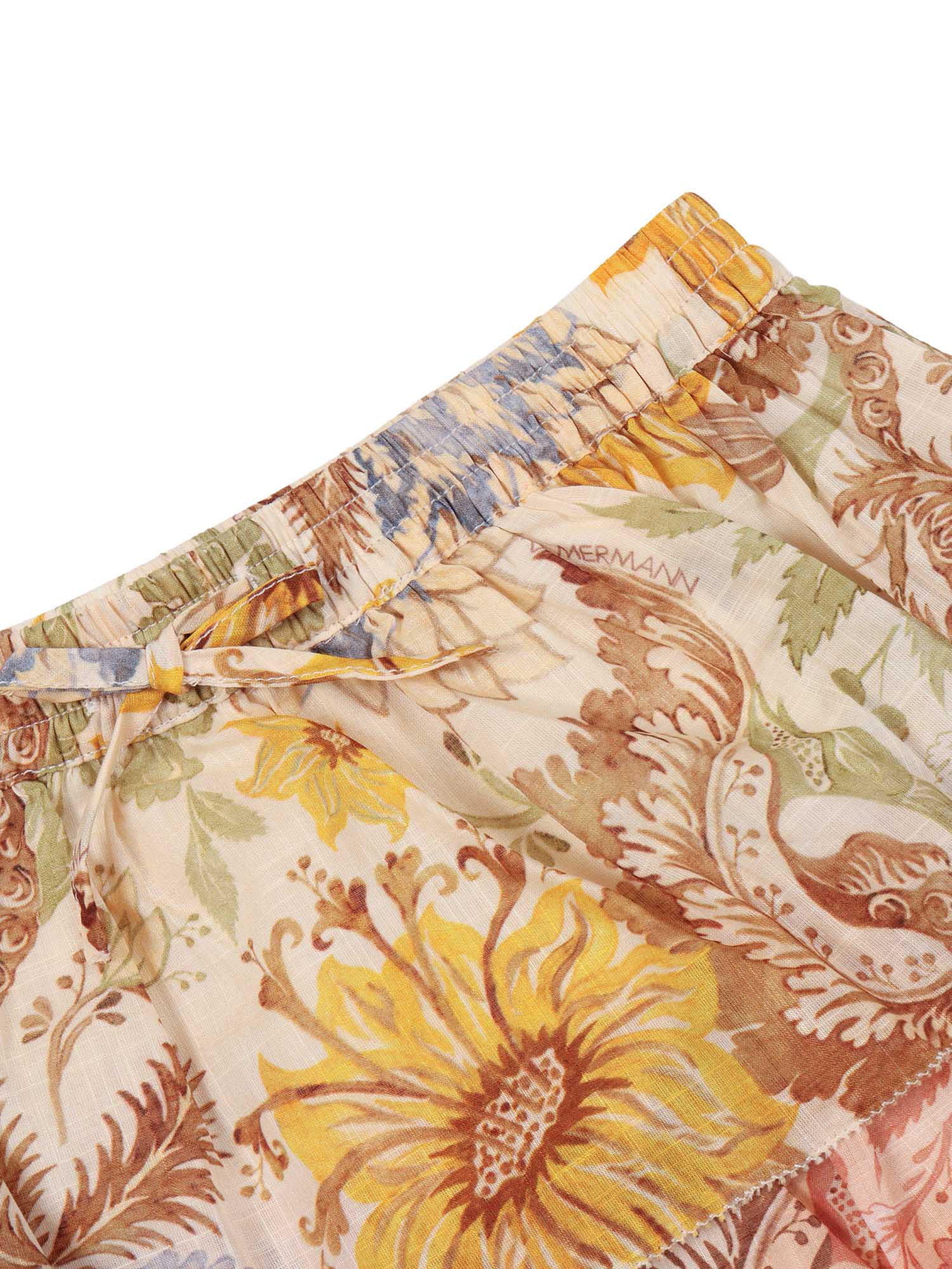Daylight Kids Tiered Skirt Beige Cotton Lining