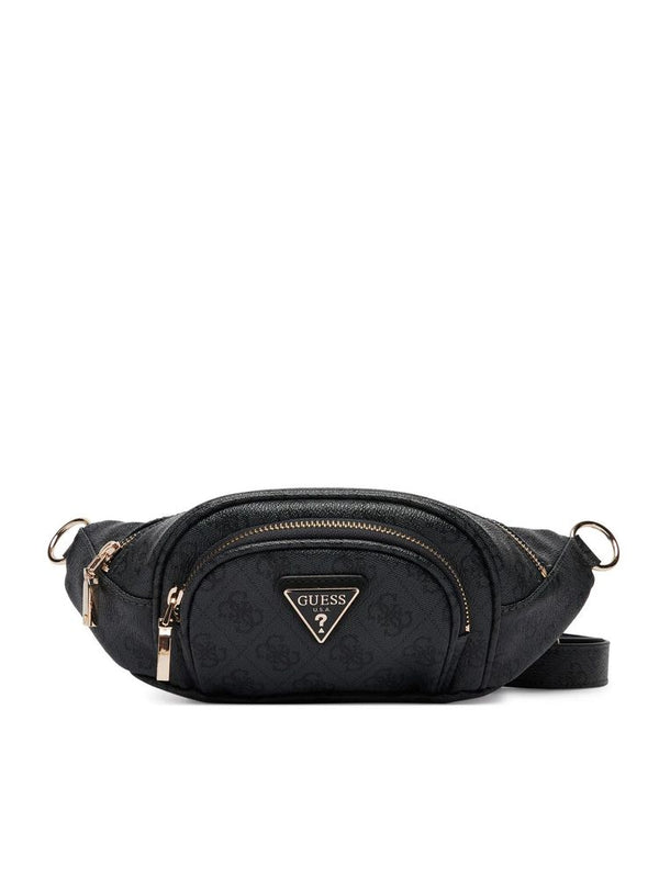 Guess Pouch Coal Logo Polyurethane Bags / Pouches