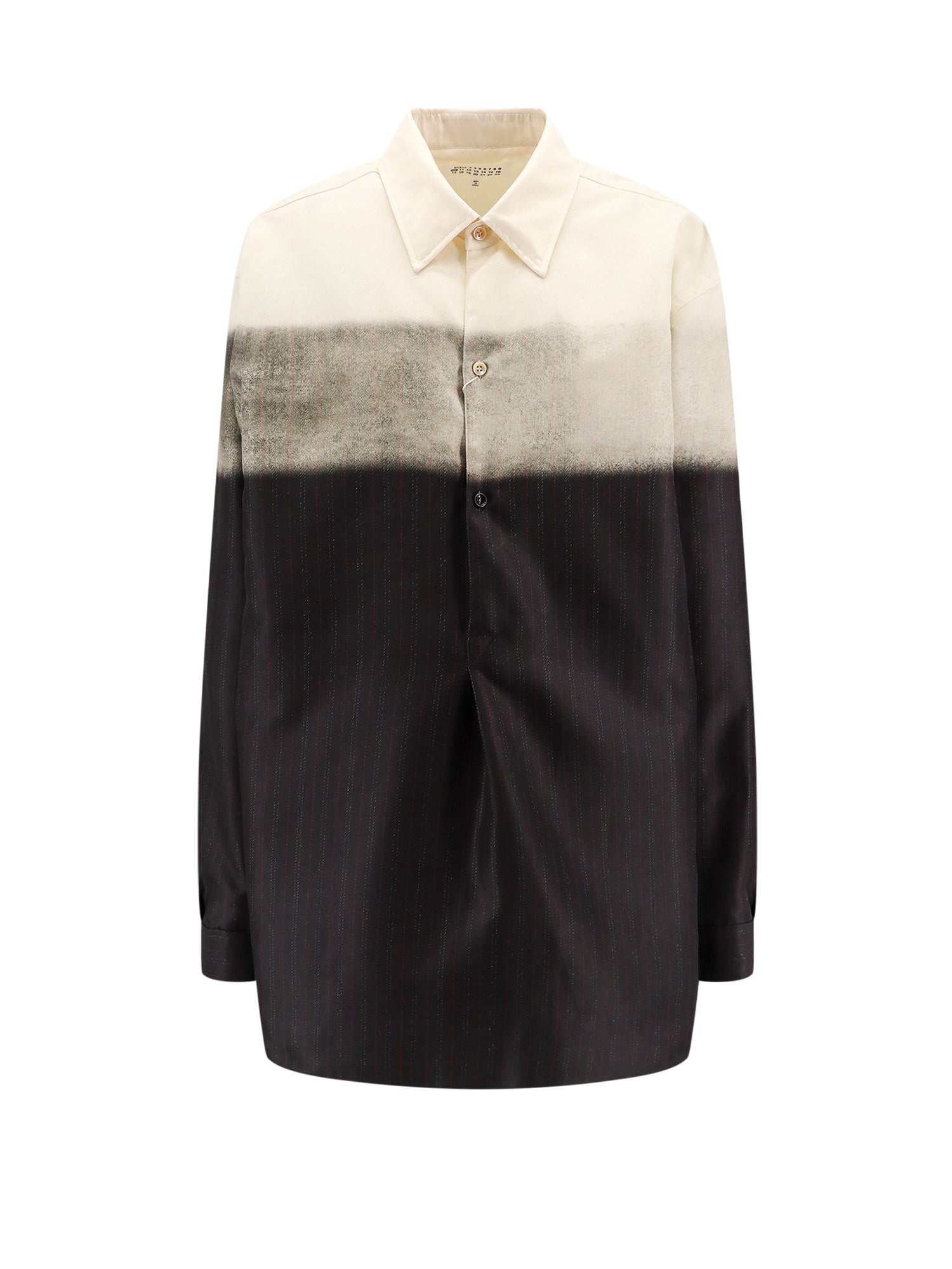 Maison Margiela Shirts Black Poliestere