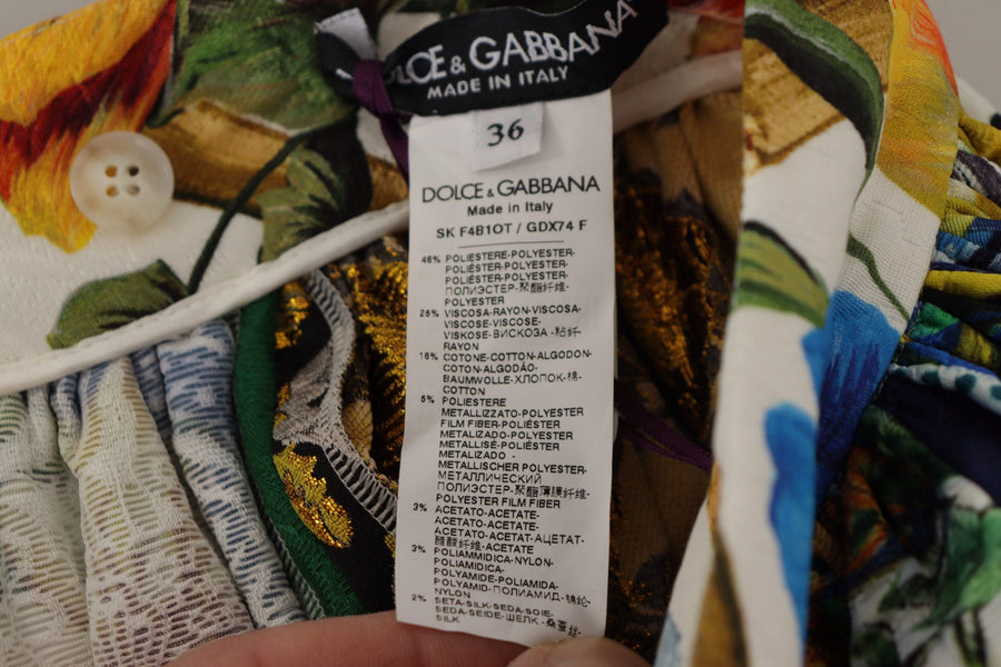 Dolce & Gabbana 3% Acrylic skirt in multicolor