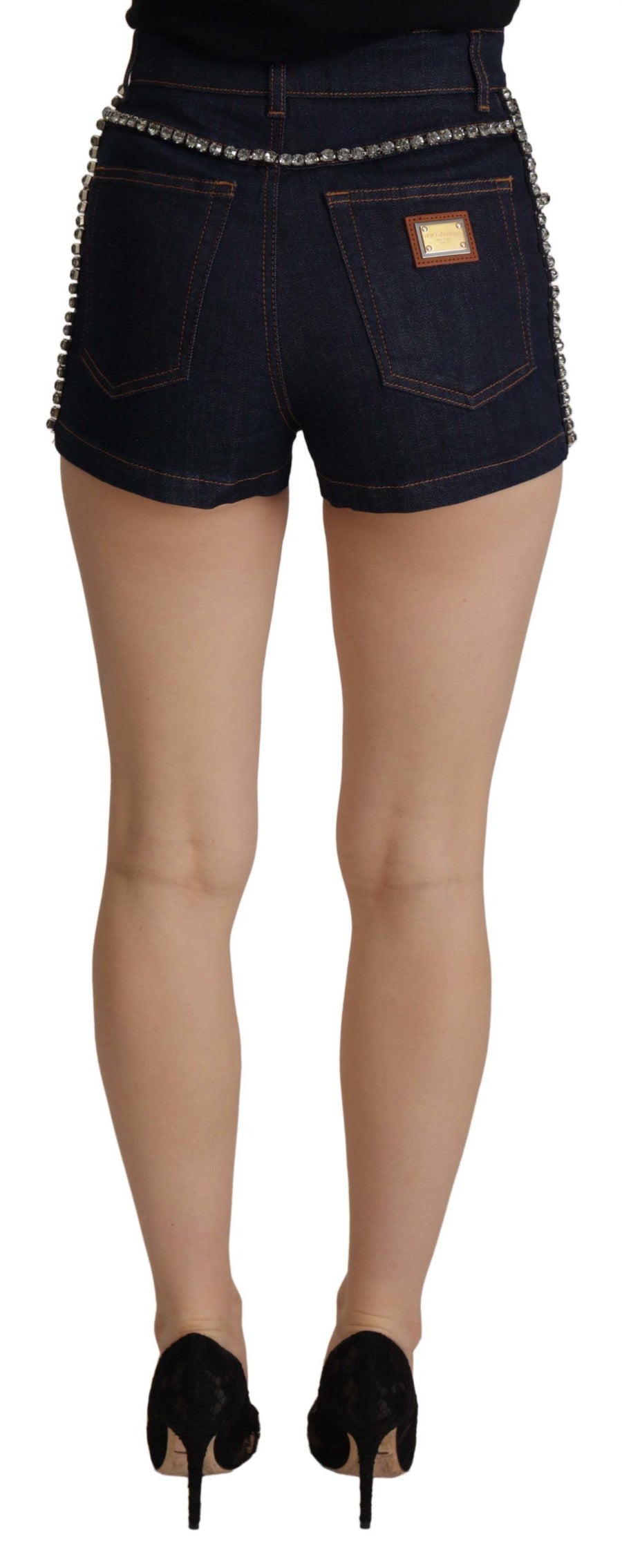 Dolce & Gabbana 92% Cotton shorts in blue