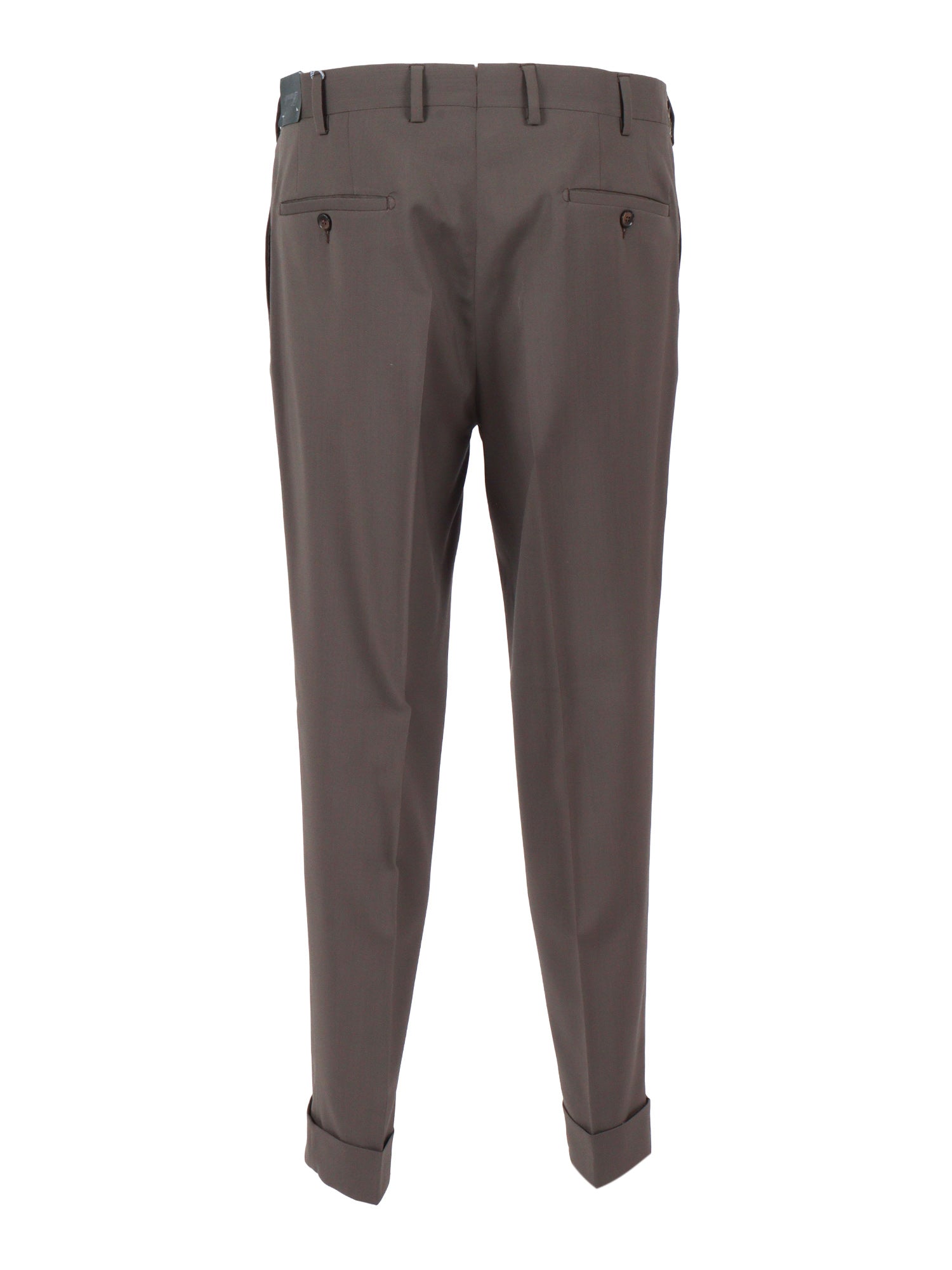 Trousers Grey Virgin Wool Pant