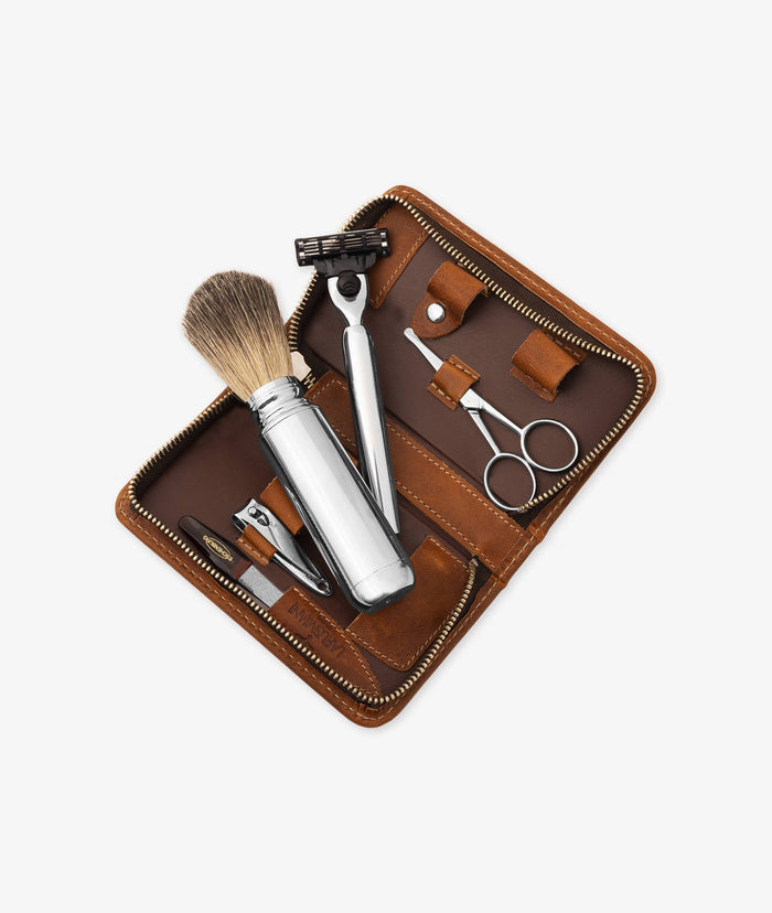 Shaving Kit Calvino Sienna Shawing