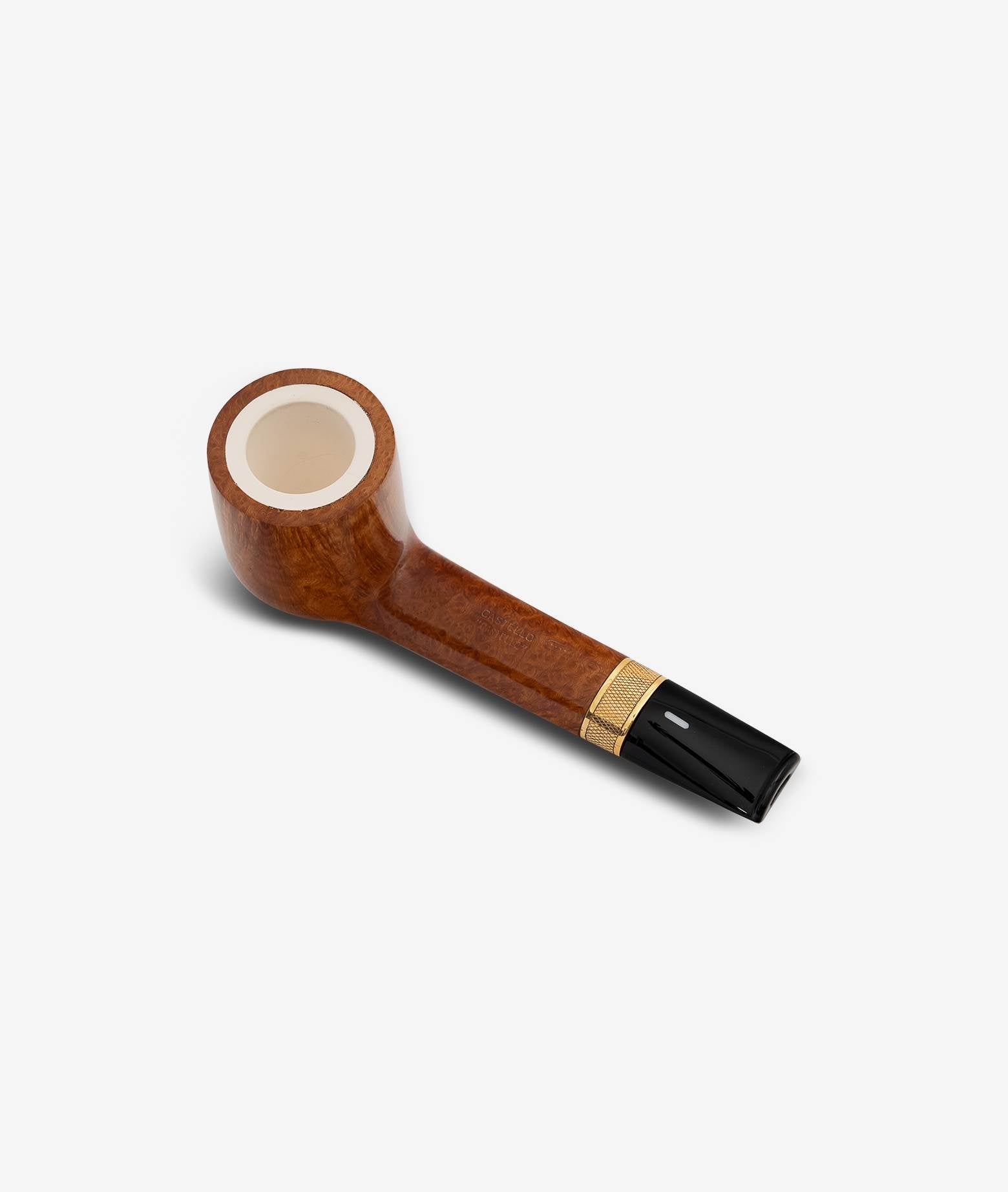 Pipe With Gold Ring Neutral Pipes