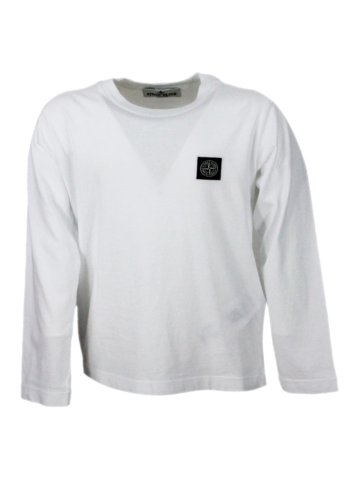 Stone Island T-Shirts And Polos White 100co
