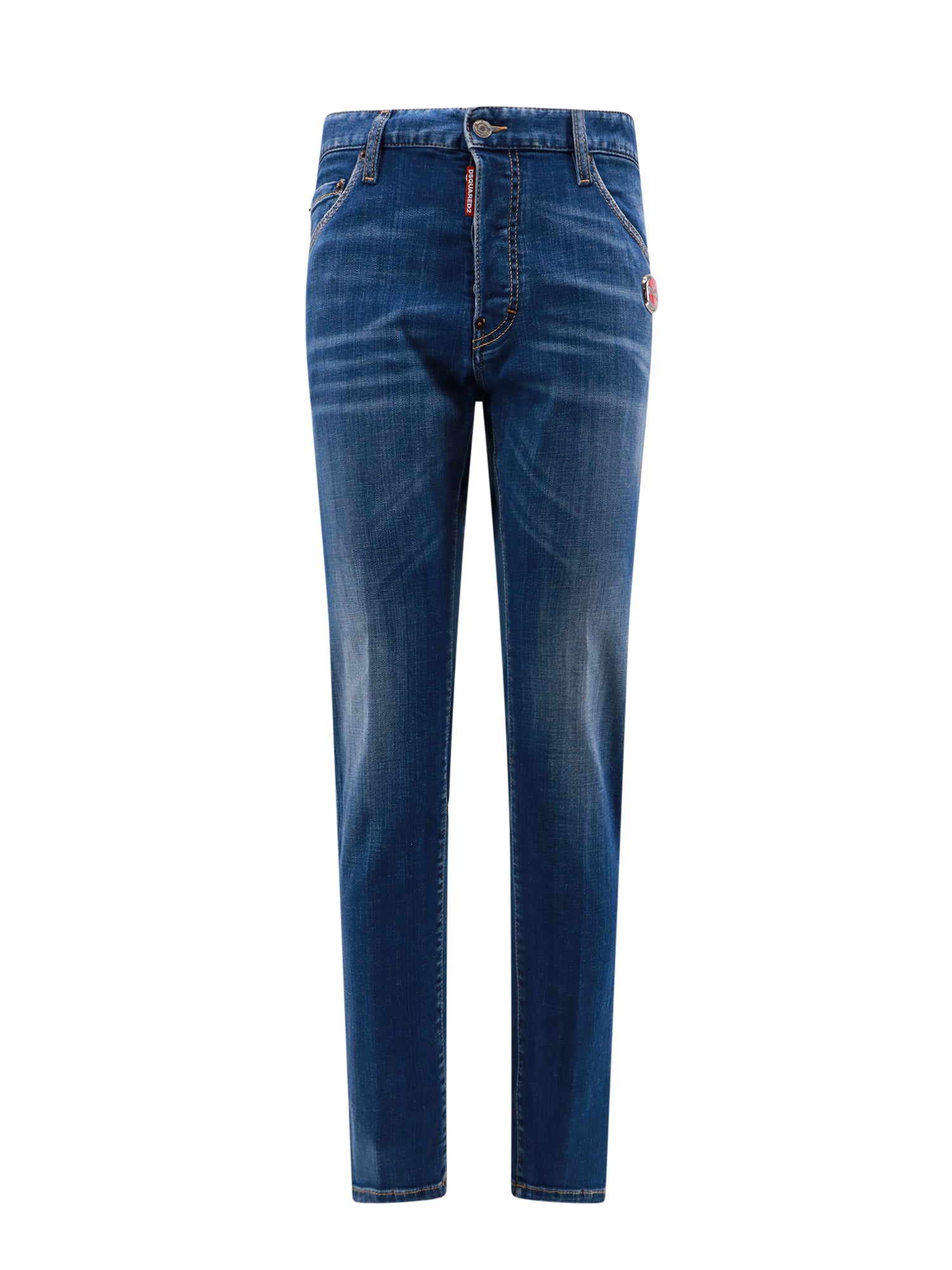 Dsquared2 Jeans Blue Cotone Elastan
